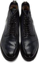 Officine Creative Navy Anatomia 13 Vigogna Boots
