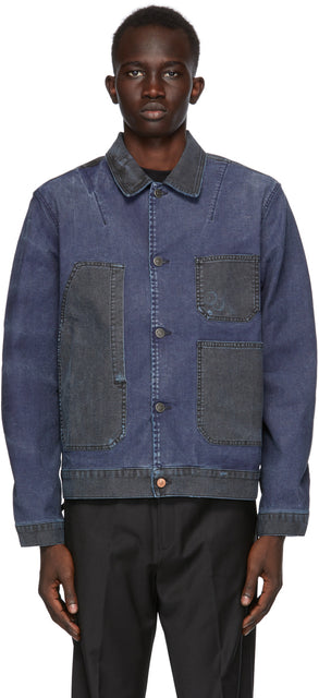 Diesel Navy D-Roku Jacket - Veste Diesel Navy D-Roku - 디젤 해군 D-Roku Jacket.