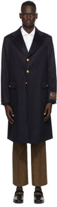 Gucci Navy Eco Cashmere Coat - Gucci Navy Eco Cachemire Coachmere - 구찌 네이비 에코 캐시미어 코트