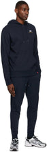 New Balance Navy Essentials Embroidered Lounge Pants