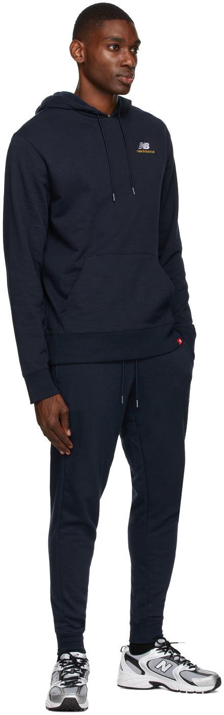 New Balance Navy Essentials Embroidered Lounge Pants