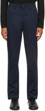Lacoste Navy Gabardine Chino Slim Fit Trousers - Pantalon de Lacoste Navy Gabardine Chino Slim Fit - LaCoste 해군 Gabardine Chino Slim Fit Trousers.