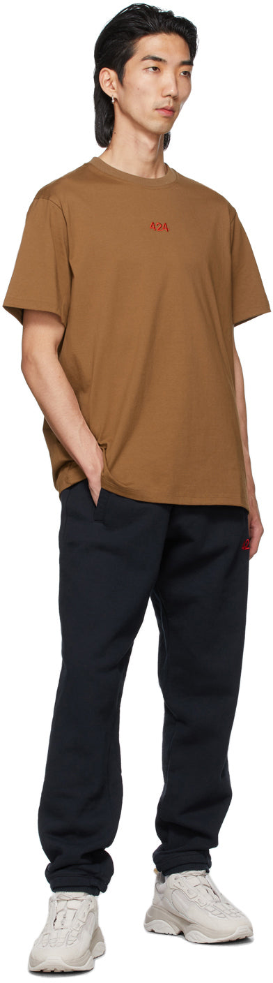 424 Navy Logo Lounge Pants