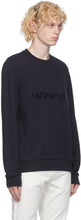Moncler Navy Logo Sweatshirt