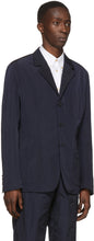 Paul Smith Navy Nylon 3B Blazer