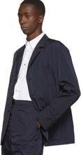 Paul Smith Navy Nylon 3B Blazer