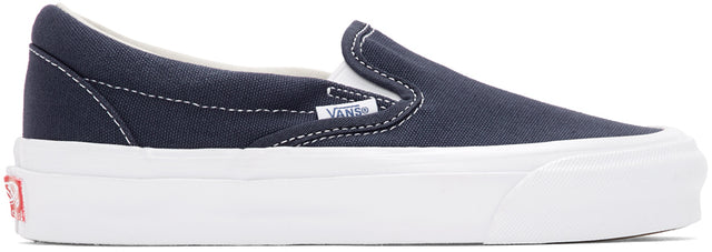 Vans Navy OG Classic Slip-On LX Sneakers