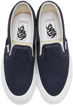 Vans Navy OG Classic Slip-On LX Sneakers - Baskets Lx Slip-ON Vans Navy OG Classic - Vans Navy Og Classic Slip-On LX Sneakers.