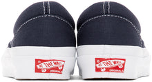 Vans Navy OG Classic Slip-On LX Sneakers