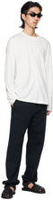 The Row Navy Olin Lounge Pants