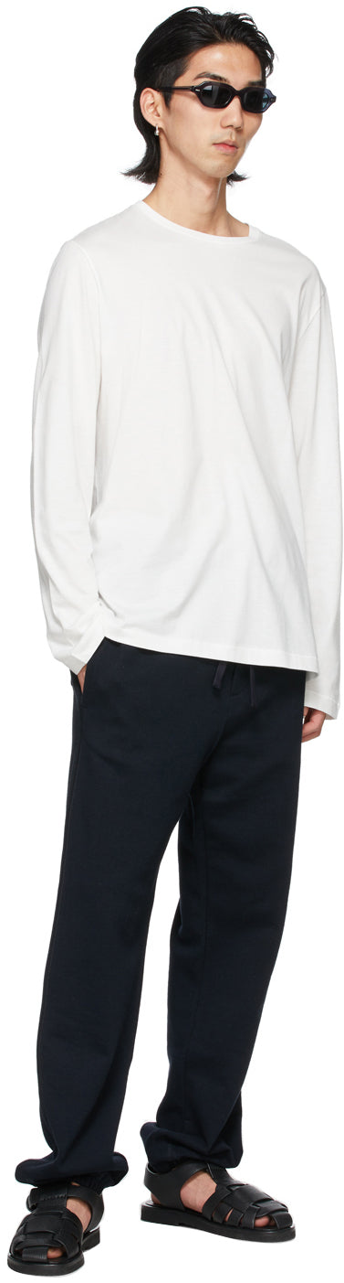 The Row Navy Olin Lounge Pants