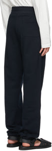 The Row Navy Olin Lounge Pants