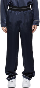 Helmut Lang Navy Pajama Lounge Pants - Helmut Lang Navy Pajama Lounge Pants - Helmut Lang Navy Pajama 라운지 바지