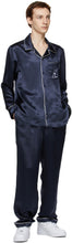 Helmut Lang Navy Pajama Lounge Pants