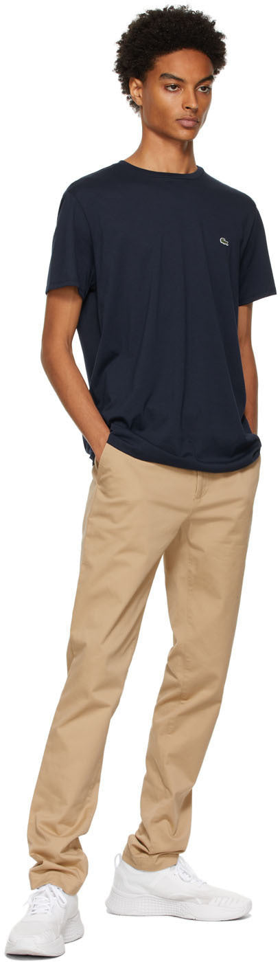 Lacoste Navy Pima Cotton T-Shirt