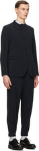 Giorgio Armani Navy Pinstripe Suit
