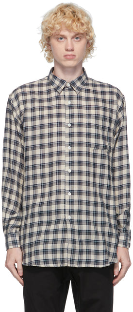 HOPE Navy Pocket Shirt - Hope Chemise de poche marine - 희망 해군 포켓 셔츠