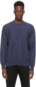 Aries Navy Premium Temple Sweatshirt - Sweat-shirt de temple Premium Navy Bélier - 양자리 해군 프리미엄 사원 스웨터