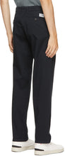 Norse Projects Navy Regular Light Stretch Aros Trousers