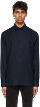 The Row Navy Robin Shirt - La chemise Row Navy Robin - 행 해군 로빈 셔츠