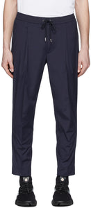 Moncler Navy Sport Trousers - Moncler Navy Sport Pantalons - Moncler Navy Sport Trousers.
