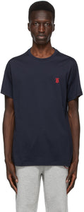 Burberry Navy TB Monogram New Parker T-Shirt - Burberry Navy TB Monogram Nouveau T-shirt Parker - 버버리 네이비 TB 모노그램 새로운 파커 티셔츠