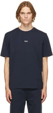 Boss Navy TChup T-Shirt - T-shirt Boss Navy Tchup - 보스 네이비 tchup 티셔츠