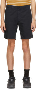 Norse Projects Navy Twill Aros Shorts - PROJETS NORSE PROJETS Navy Twill Aros Short - Norse Projects Navy Twill Aros 반바지