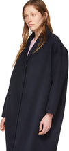 Stella McCartney Navy Wool Bilpin Coat