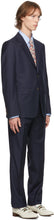 Gucci Navy Wool Straight-Fit Suit