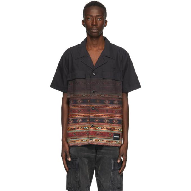 Neighborhood Black Mil Ve Short Sleeve Shirt
