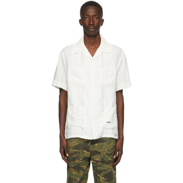 Neighborhood White Habana Short Sleeve Shirt