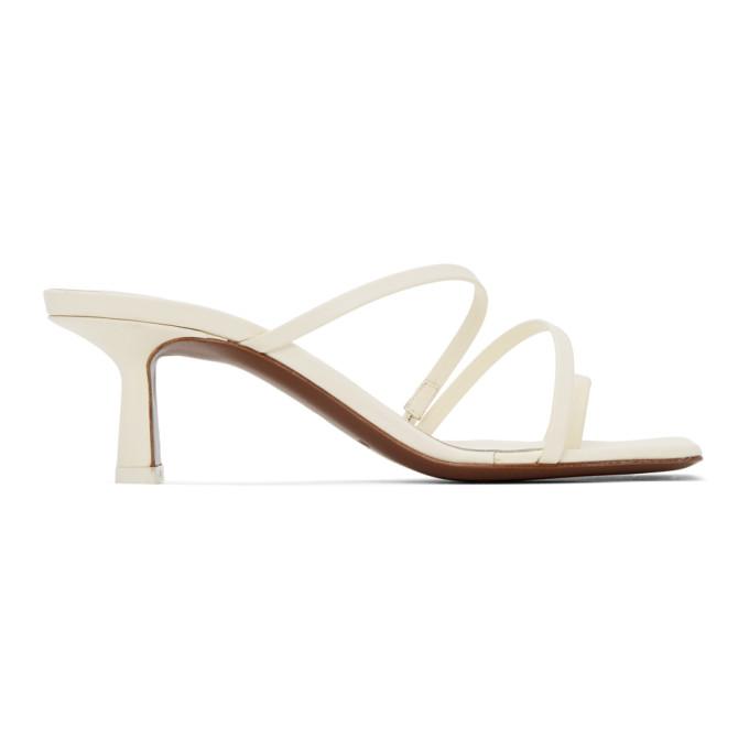 NEOUS Off-White Erandra 55MM Heeled Sandals