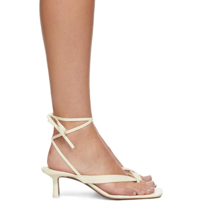 NEOUS Off-White Situla 55 Heeled Sandals