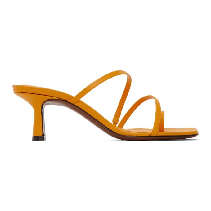 NEOUS Yellow Erandra 55MM Heeled Sandals