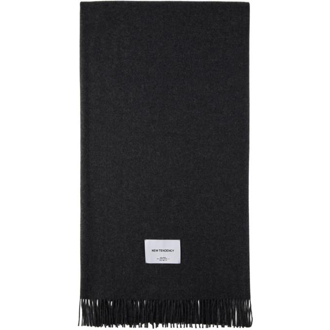New Tendency Black Throw Blanket-BlackSkinny