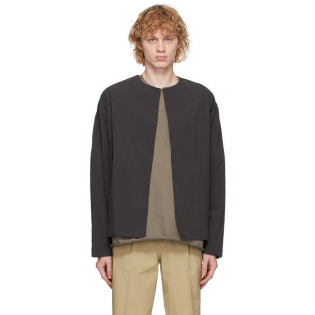 N.Hoolywood Black Open Cardigan