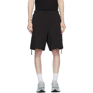 N.Hoolywood Black Patch Shorts