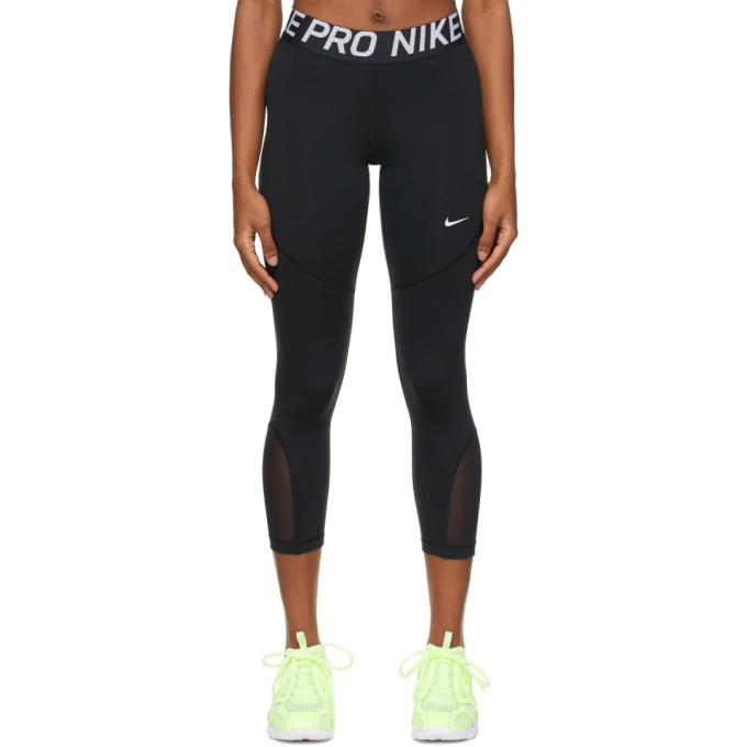 Nike Black Cropped Pro Leggings
