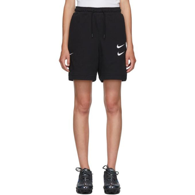 Nike Black NSW Swoosh Shorts