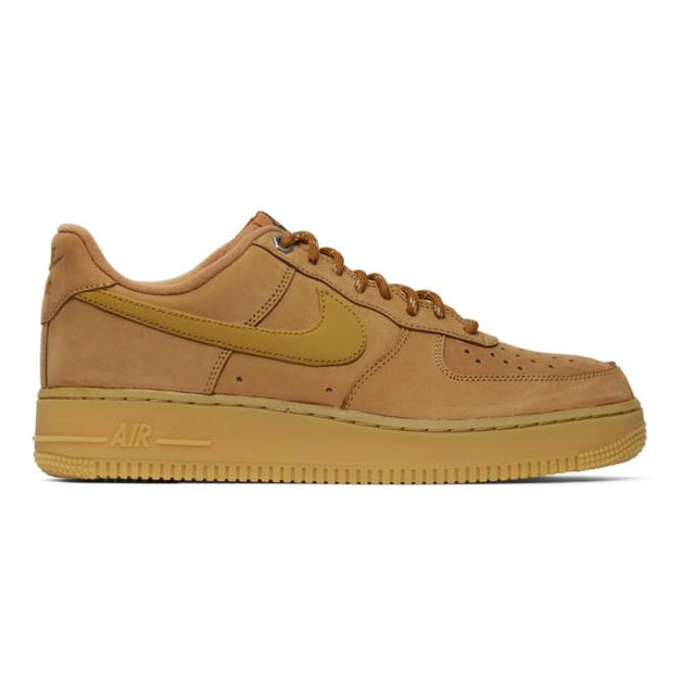Nike Brown Nubuck Air Force 1 07 Sneakers