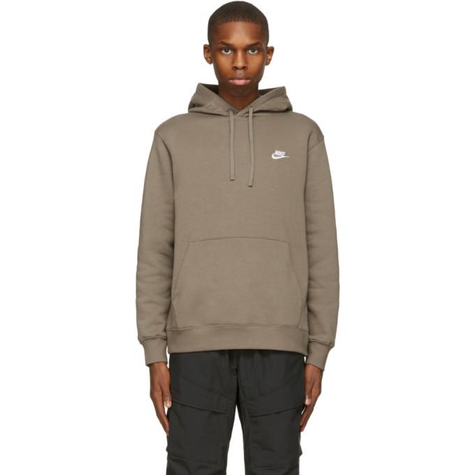 Nike Brown Sportswear Club Hoodie