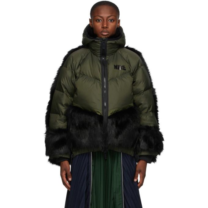 Nike Green Sacai Edition Down NGR Parka