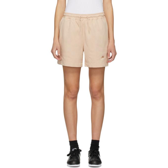 Nike Pink Jersey Sportswear Shorts