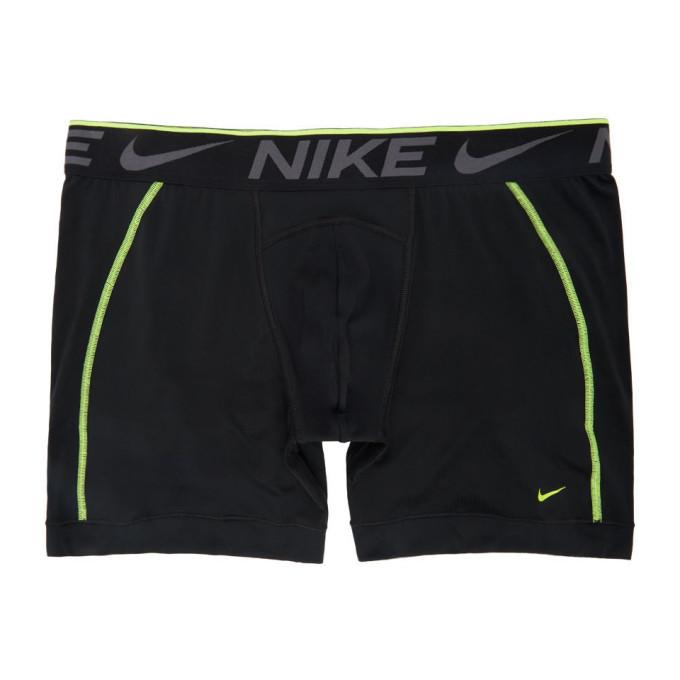 Nike Two-Pack Black Breathe Micro Boxer Briefs