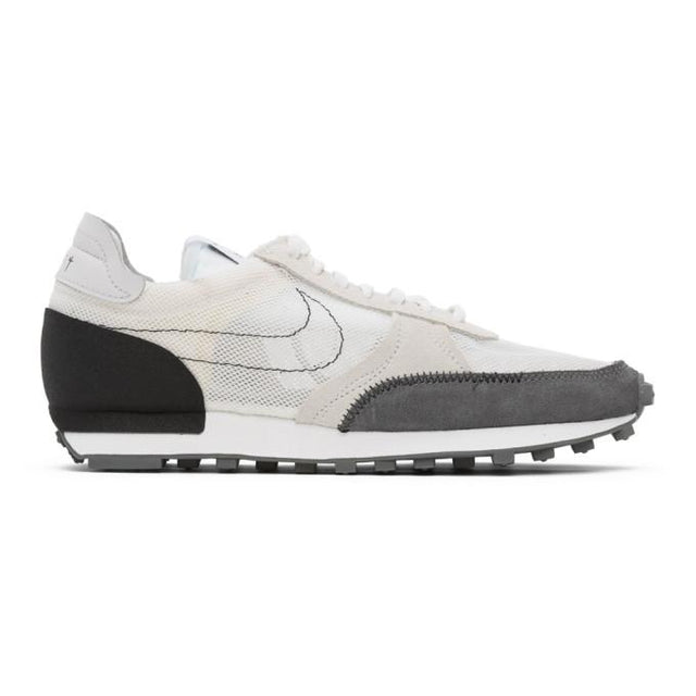 Nike White and Black Daybreak Type N.354 Sneakers