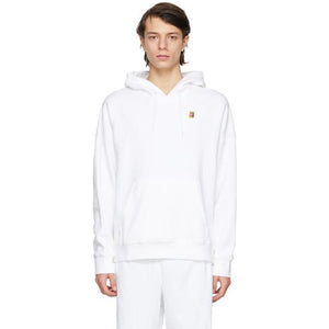 Nike White NikeCourt Hoodie