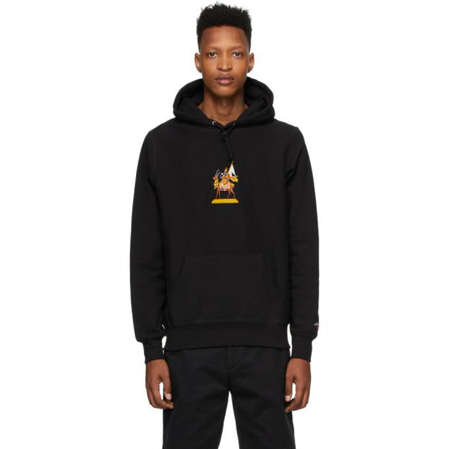 Noah Black Vayu Raglan Hoodie