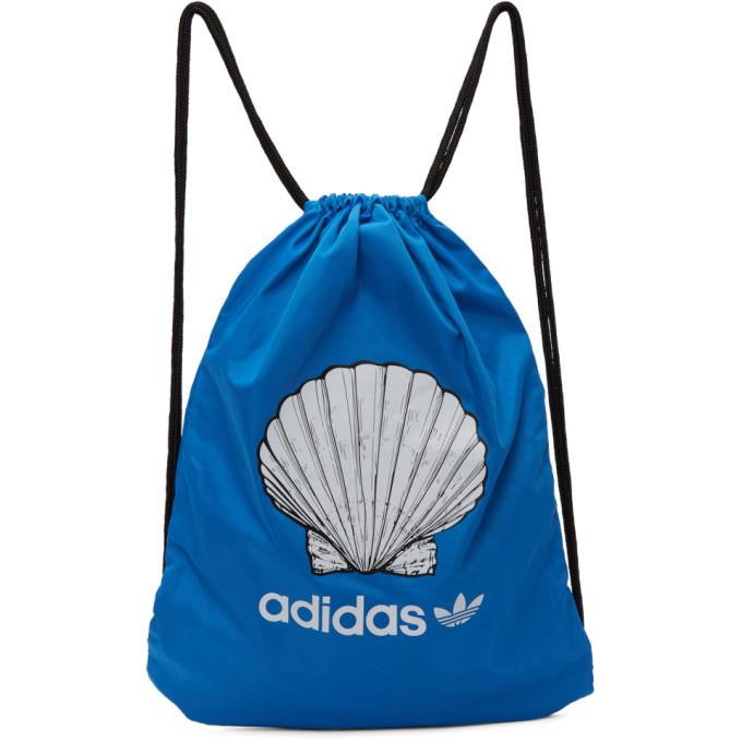 adidas bird backpack Noah Blue adidas Originals Edition Shell Drawstring Backpack – BlackSkinny