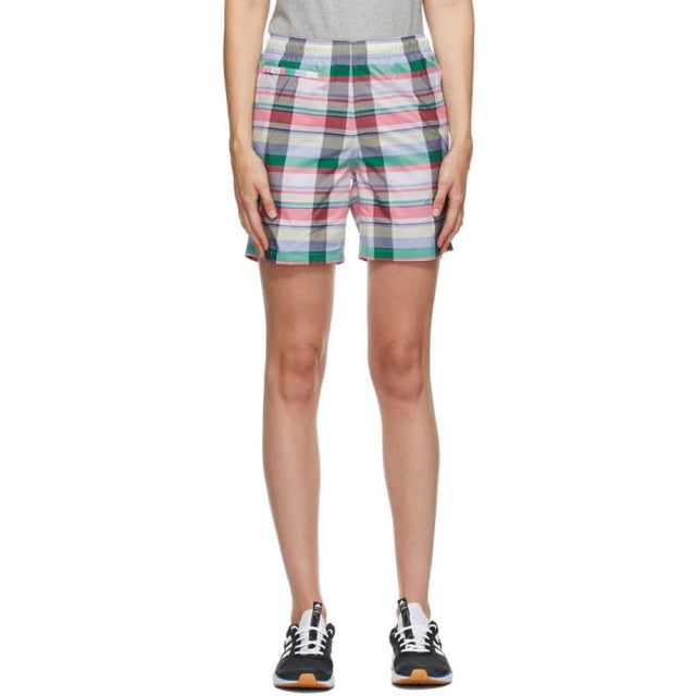 Noah Multicolor adidas Edition Check Shorts